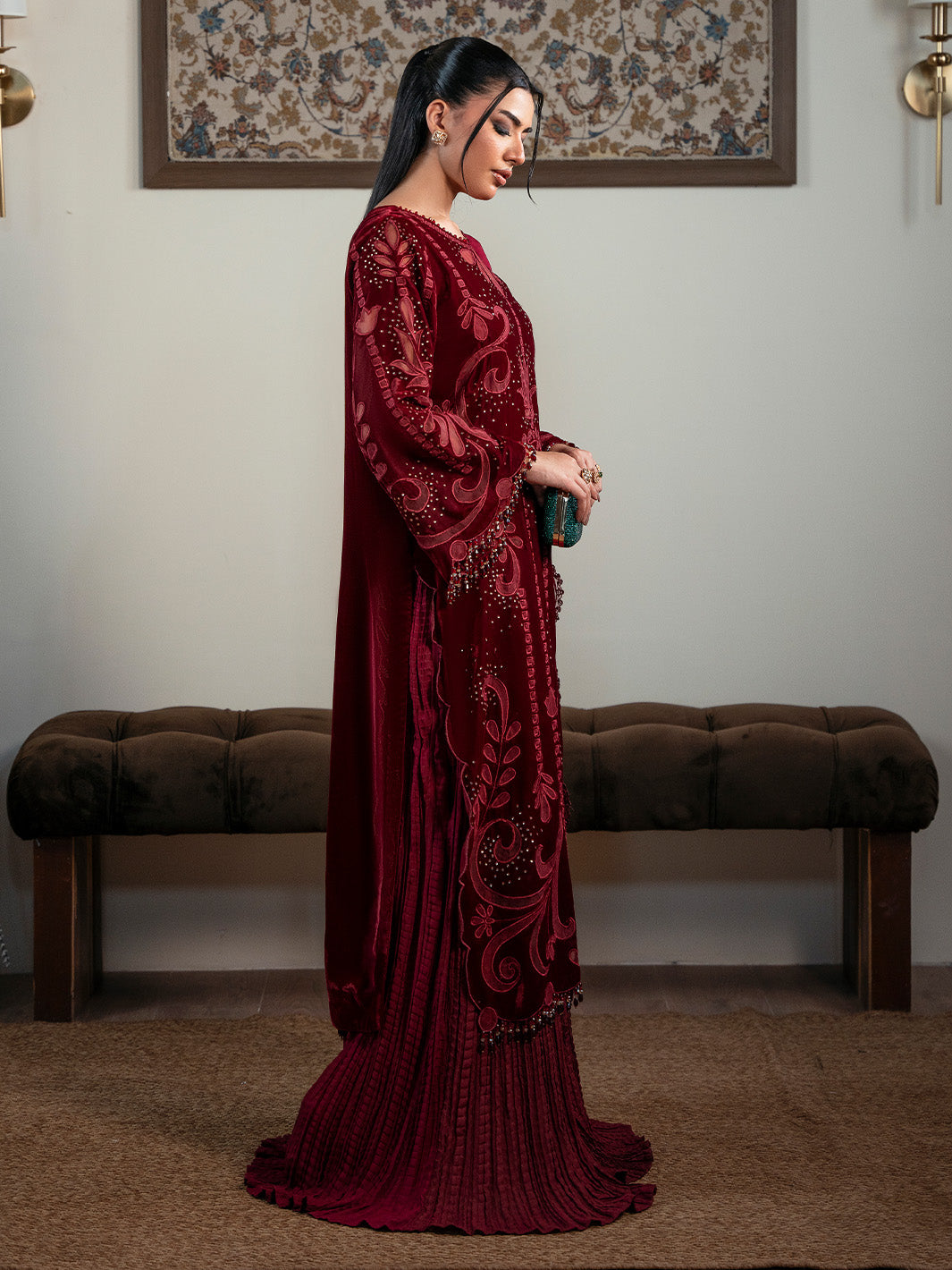 Faiza Faisal | Solene Luxury Velvets | ROUGE