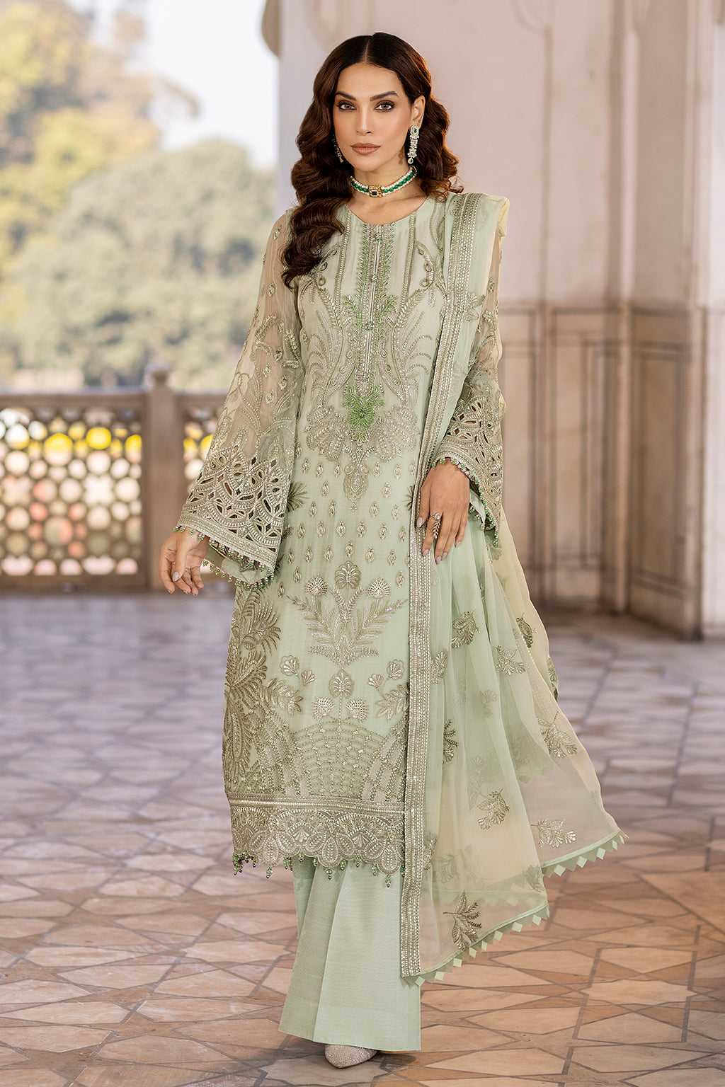 Flossie | Safeera Formals vol 13 | LUSTER GREEN