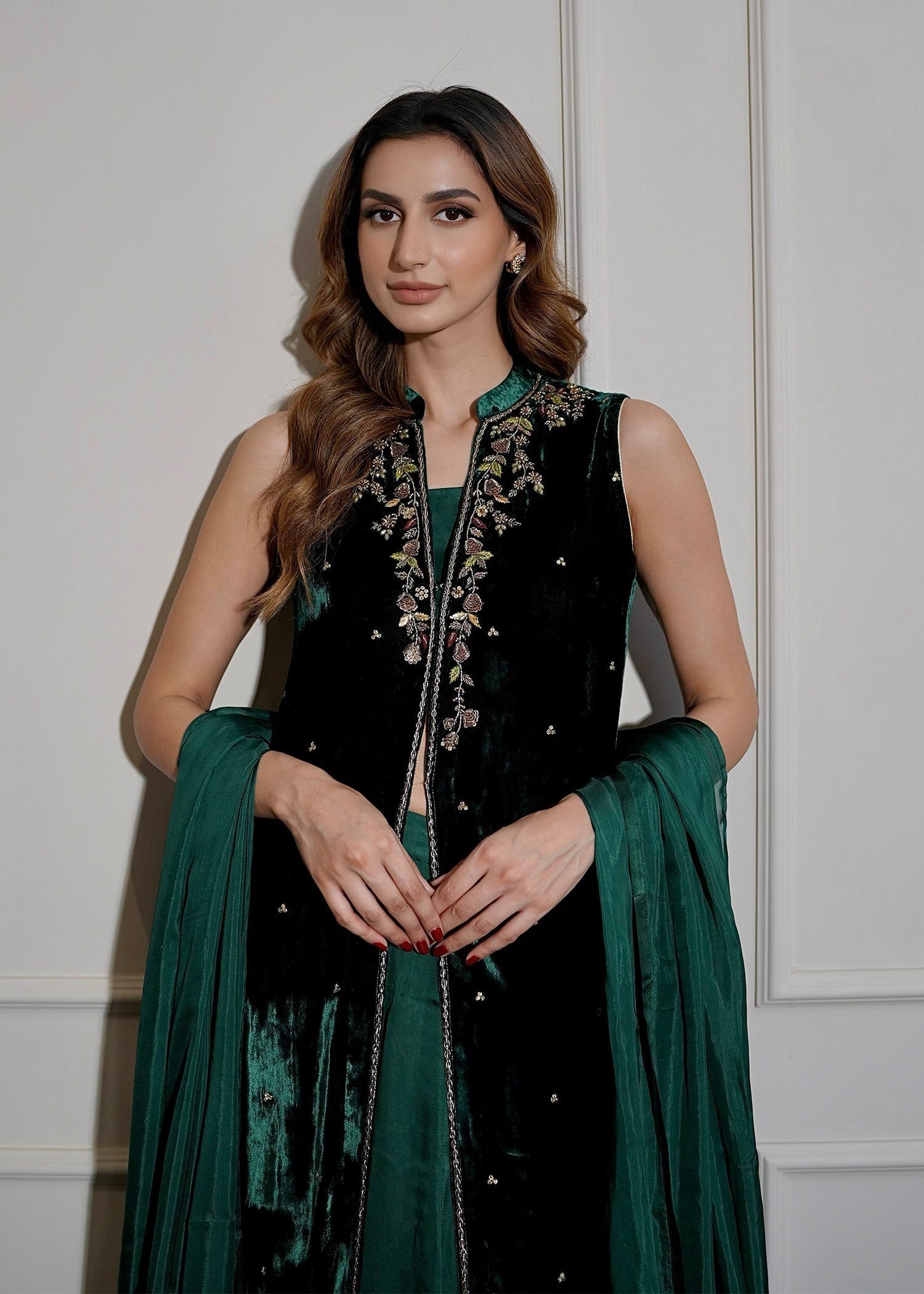 Mahum Asad | Voila Velvets | Emerald