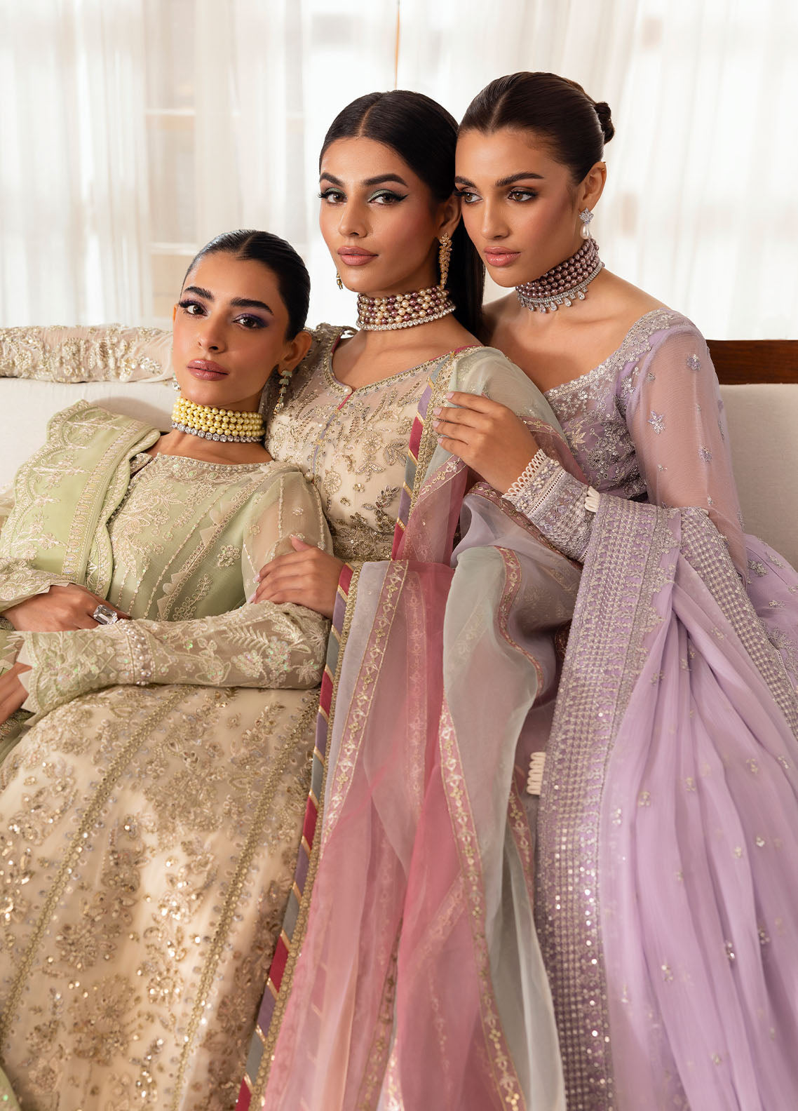 Gulaal | Reverie Embroidered Chiffon | PAREESA