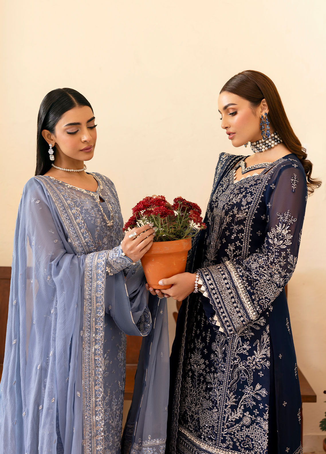Gulaal | Reverie Embroidered Chiffon | MEHER