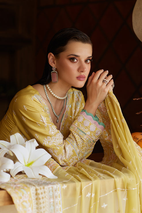 Gulaal | Luxury Lawn 25 | Iris
