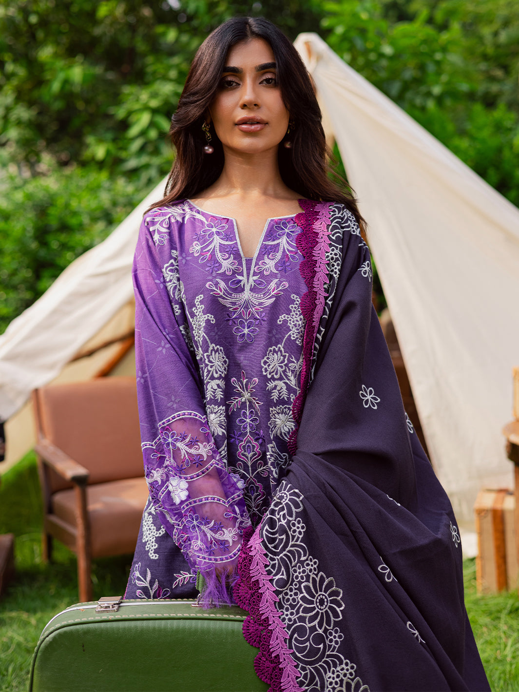 Mahnur | Gardenia Khaddar 25 | GR-01