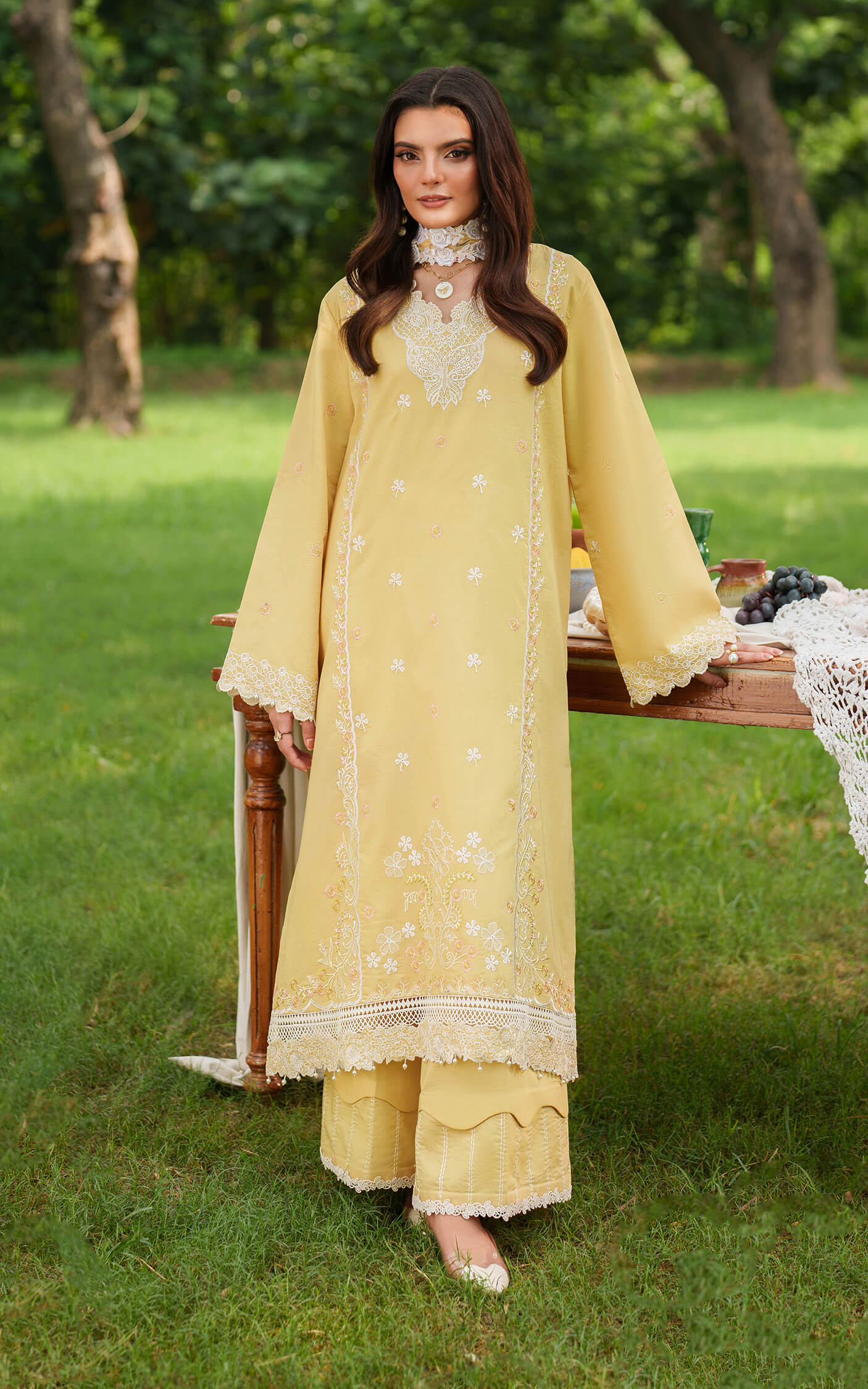 Asifa and Nabeel | Eden Cambric 25 | Golden Dust ECU25-10