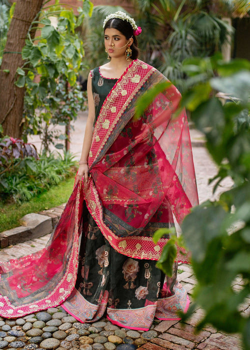 Ali Xeeshan | Chanda Luxury Pret | Green Forest