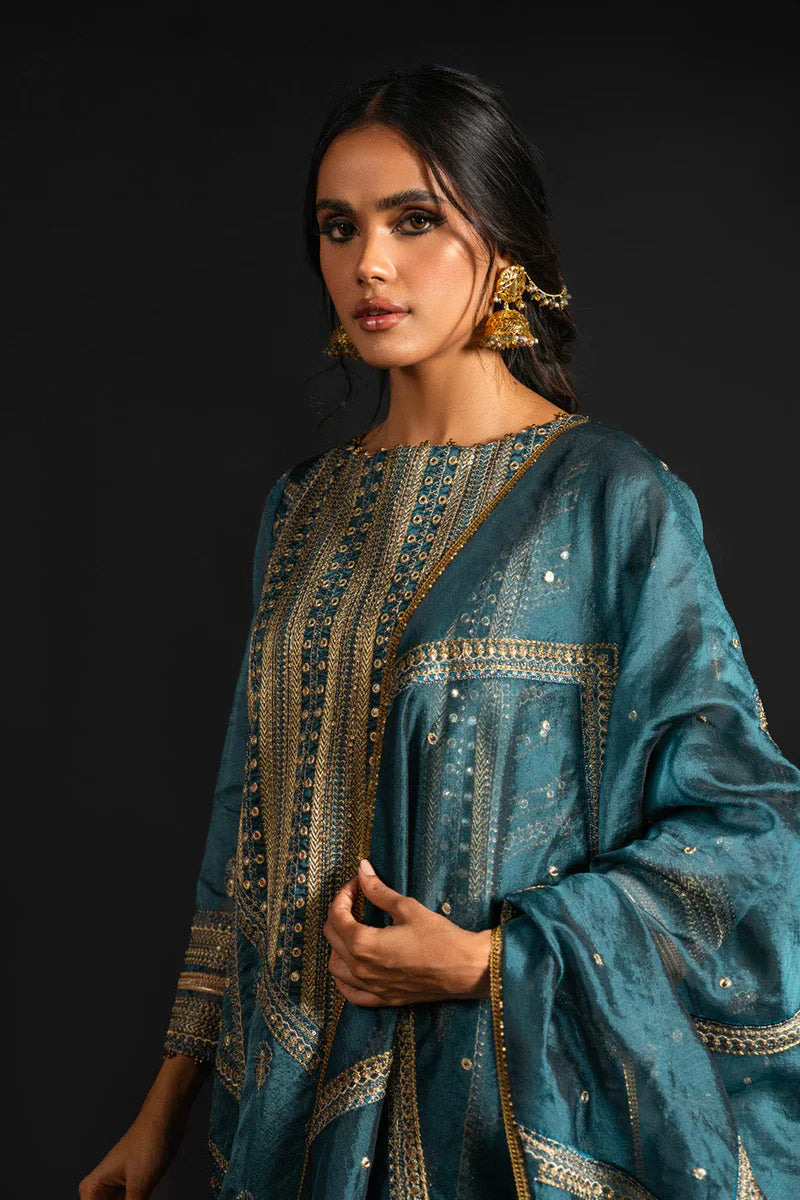 Alkaram | Heavy Formals 24 |  HF-01-24-Teal