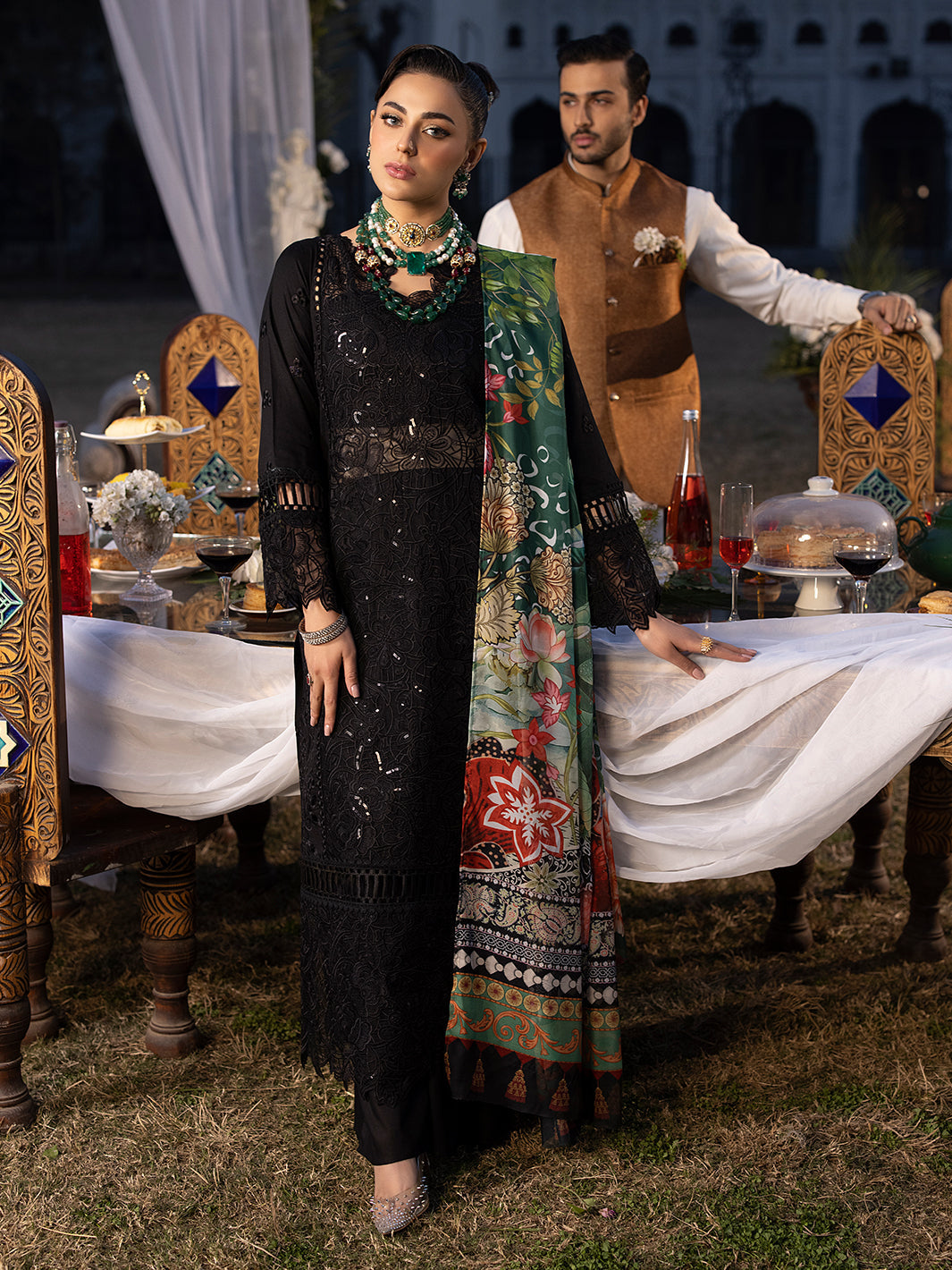 Mahnur | Mahrukh Luxury Lawn 24 | HEMAYAL