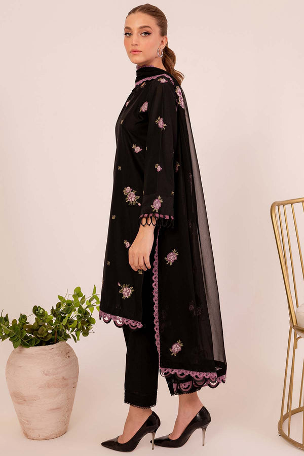 Farasha | Summer Weaves Embroidered Lawn | MYSTIQUE