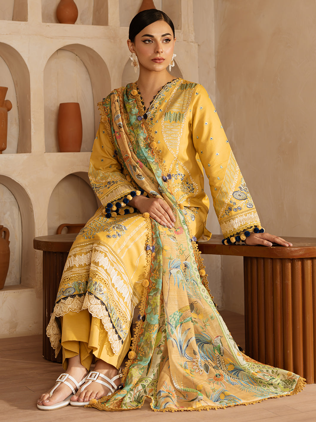 Mahnur | Florence Luxury Lawn 25 | ILENA