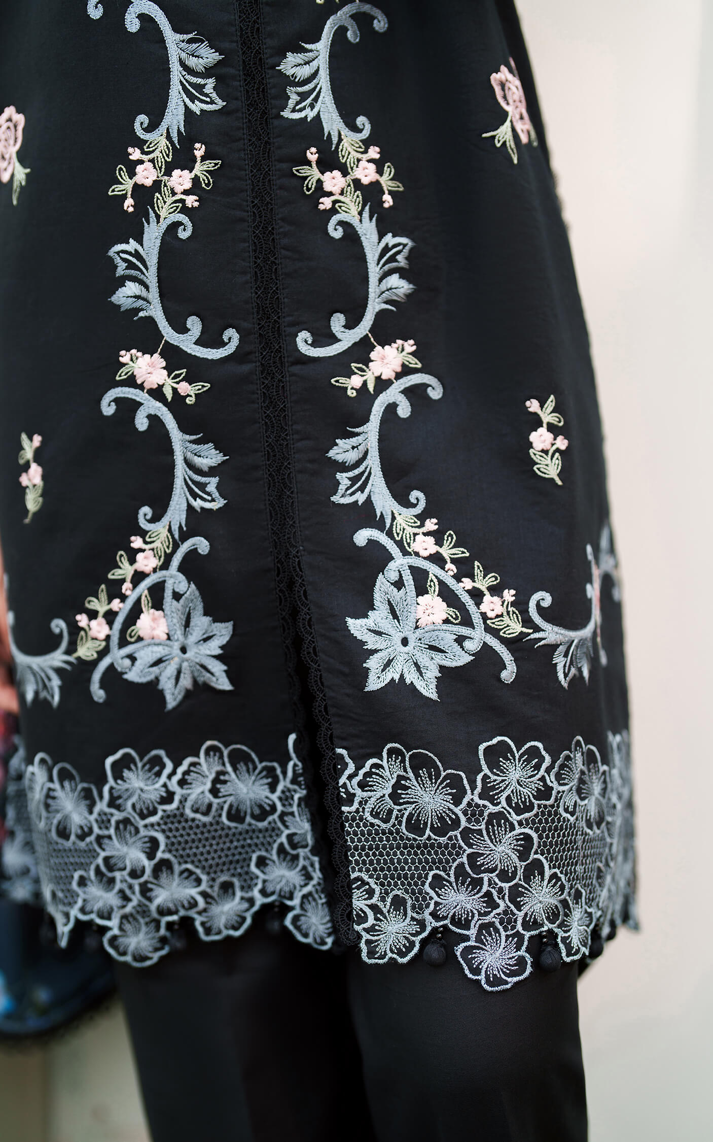 Asifa and Nabeel | Eden Cambric 25 | Ink Blossom ECU25-02