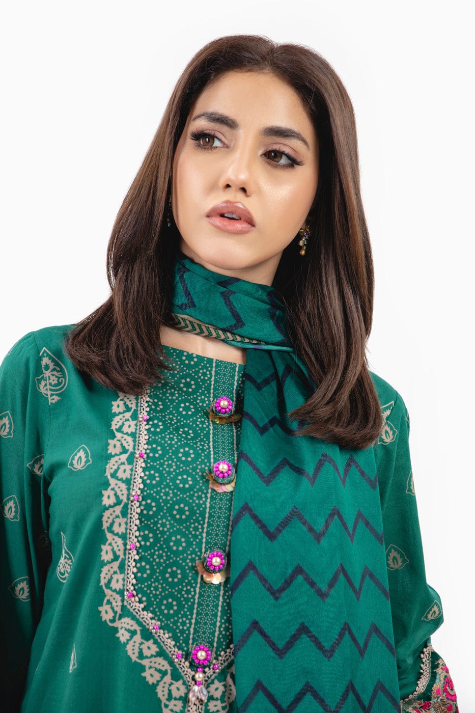 Alkaram | Puff Capsule | JC-03-24-Sea Green