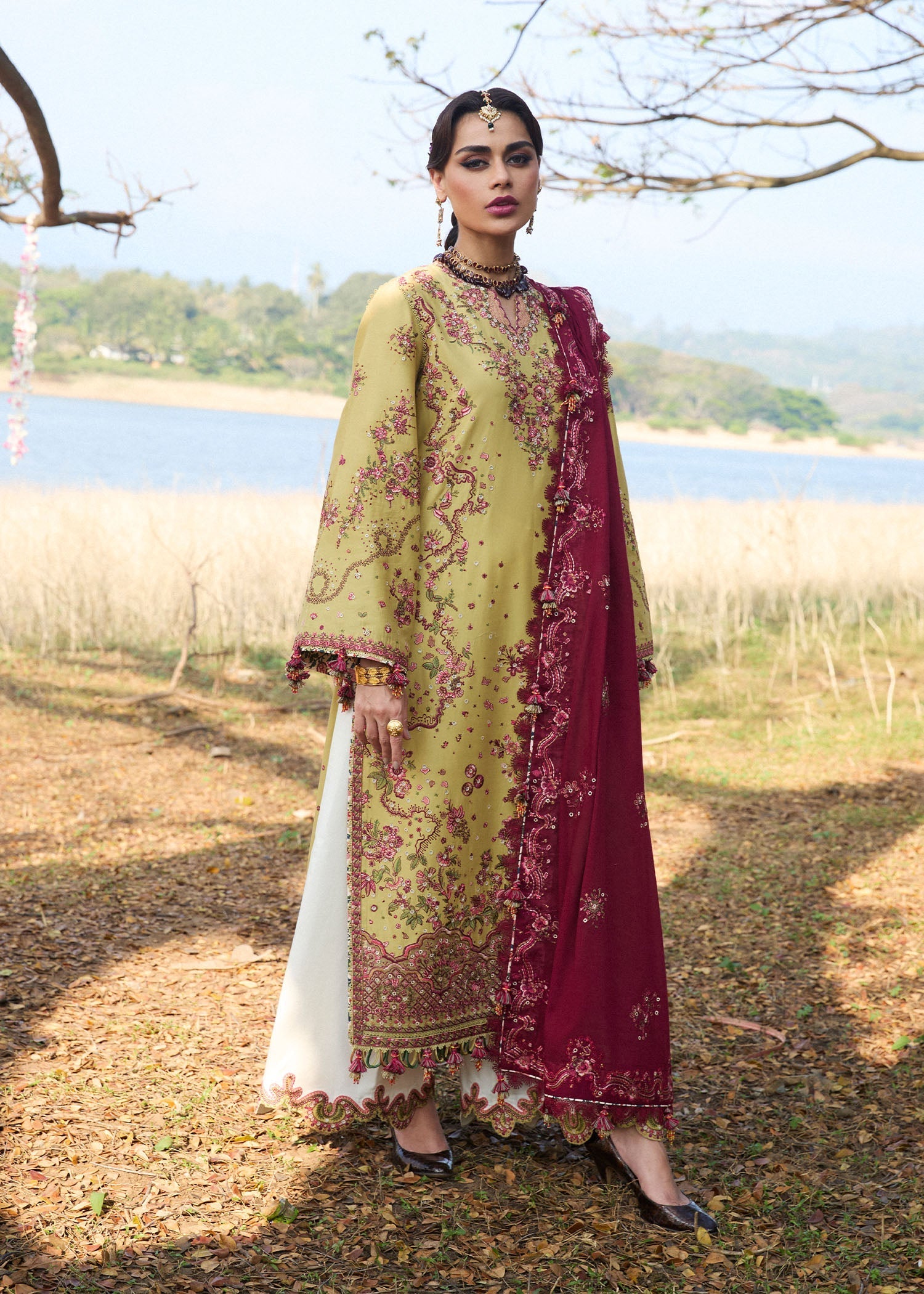 Hussain Rehar | Luxury Lawn 25 | Minted