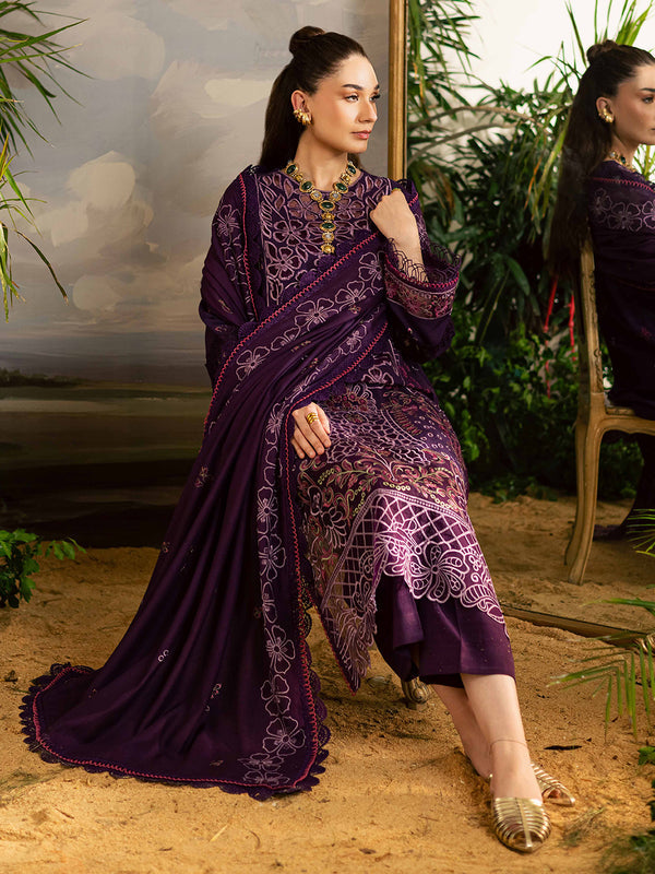Mahnur | Kaia Slub Linen 25 | K - 01 | 3 PC LINEN
