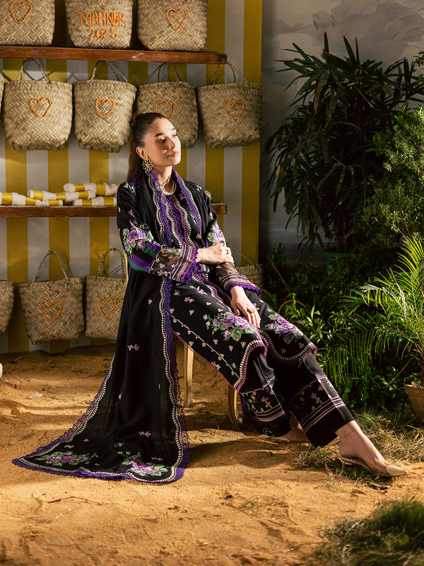 Mahnur | Kaia Slub Linen 25 | K - 02 | 3 PC LINEN