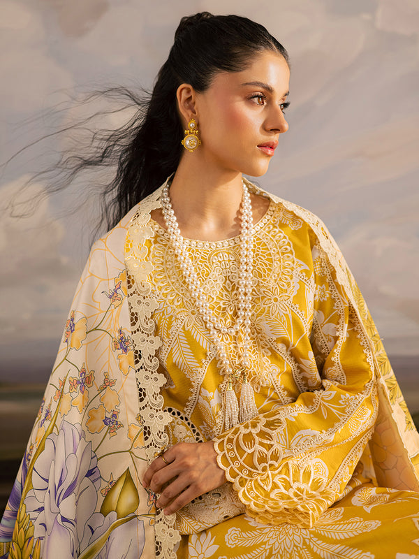 Mahnur | Kaia Slub Linen 25 | K - 03 | 3 PC LINEN