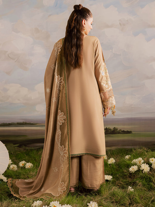 Mahnur | Kaia Slub Linen 25 | K - 04 | 3 PC LINEN