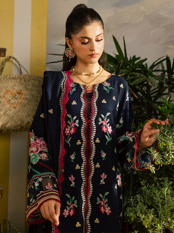 Mahnur | Kaia Slub Linen 25 | K - 06 | 3 PC LINEN