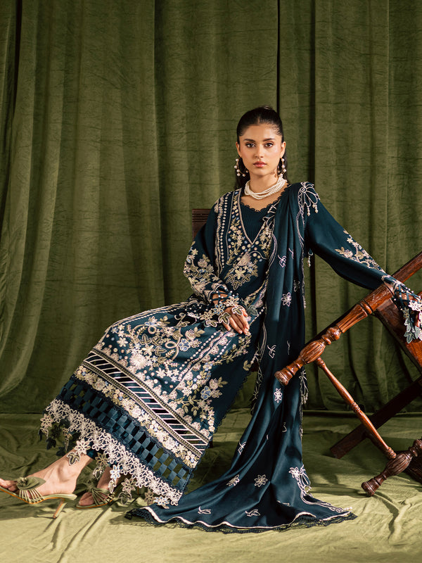 Mahnur | Kaia Slub Linen 25 | K - 07 | 3 PC LINEN