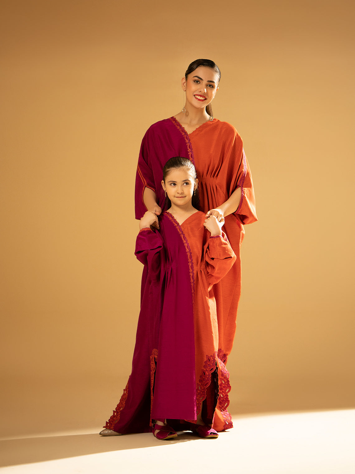 Fozia Khalid | Eid Edit 24 | Split-Tone Kaftan