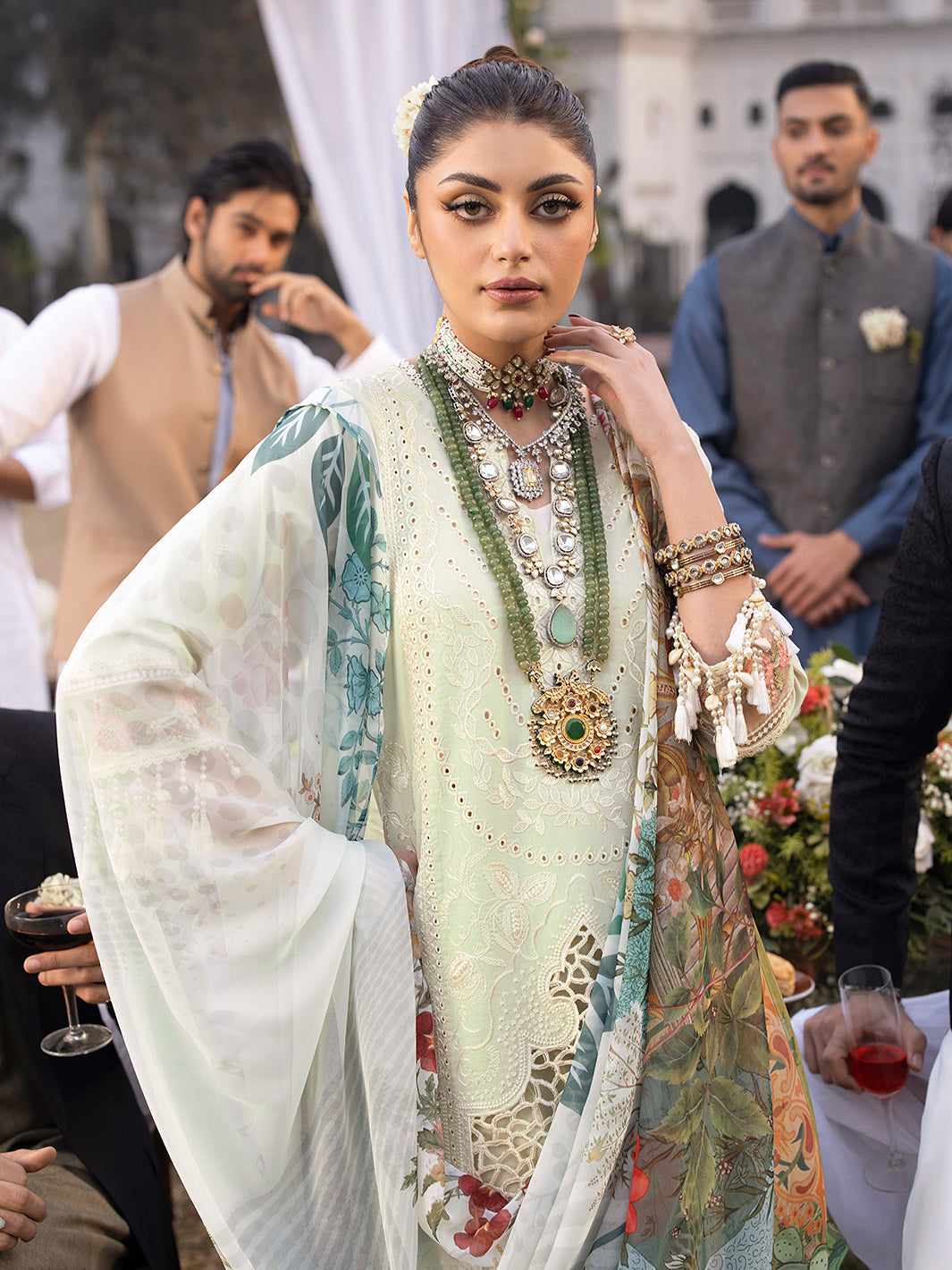 Mahnur | Mahrukh Luxury Lawn 24 | LILLY