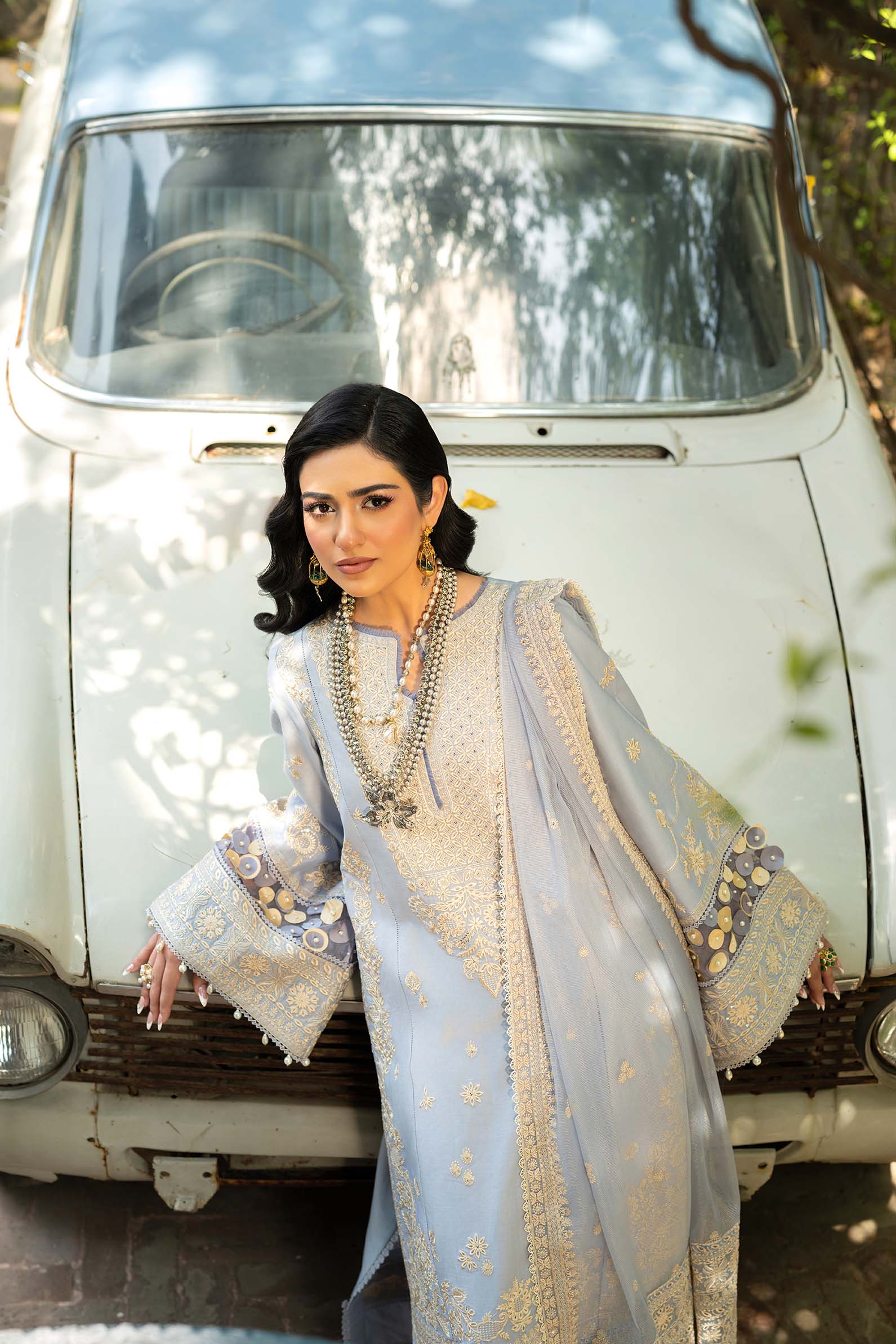 Maryam Hussain | Luxury Lawn 25 | Badal