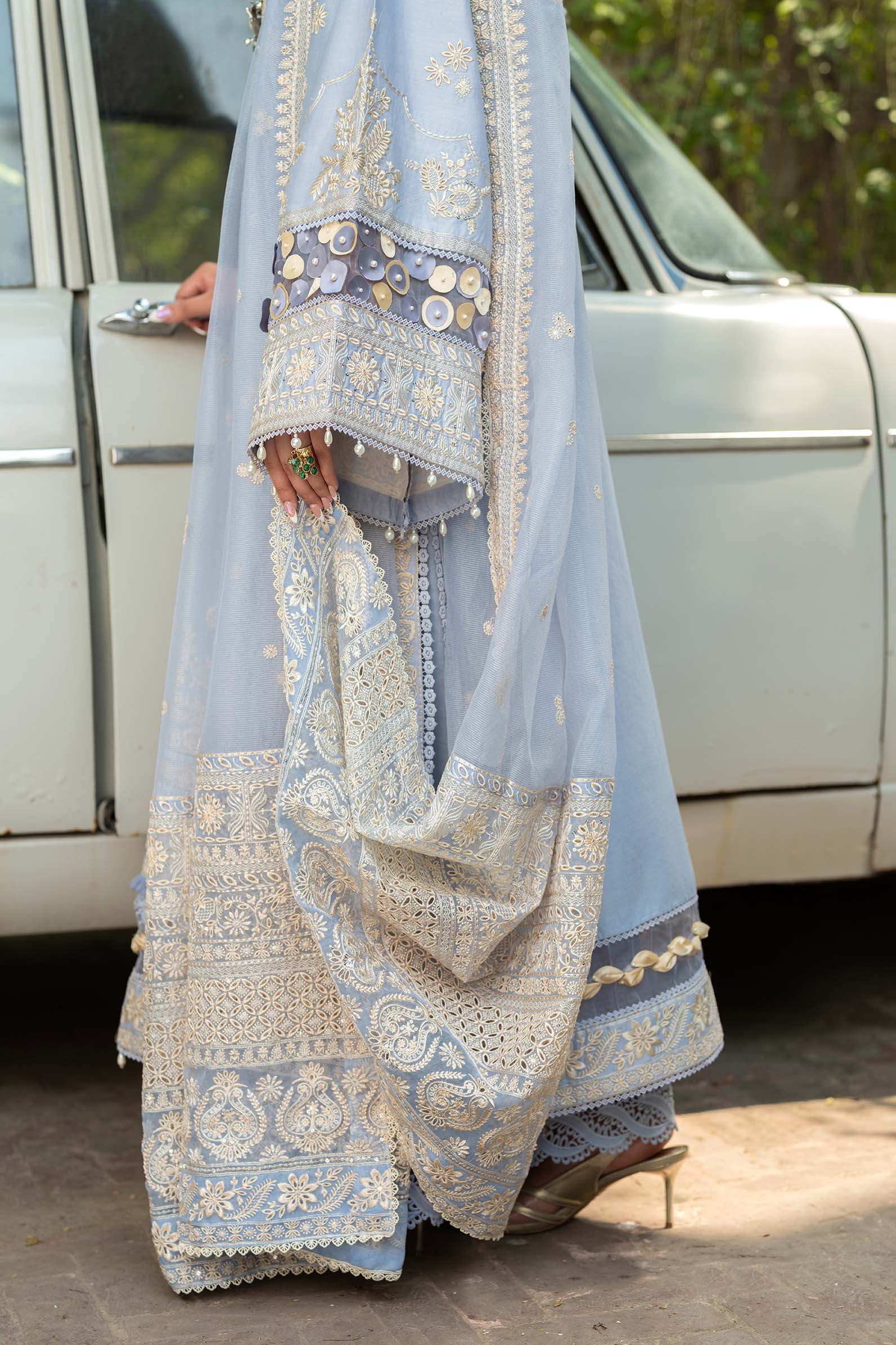 Maryam Hussain | Luxury Lawn 25 | Badal
