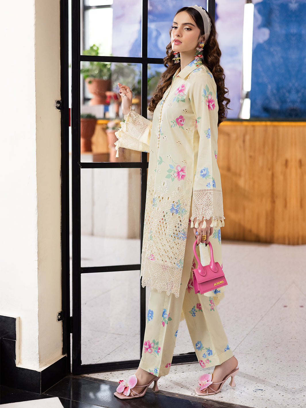 Mahnur | After Hours Luxury Lawn 25 | Lime Lush