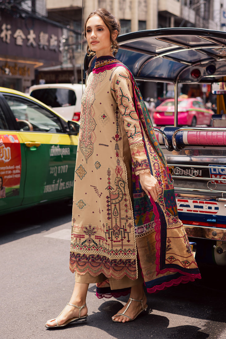 Marjjan | Carnation Lawn | MBL-13 B (BEIGE)