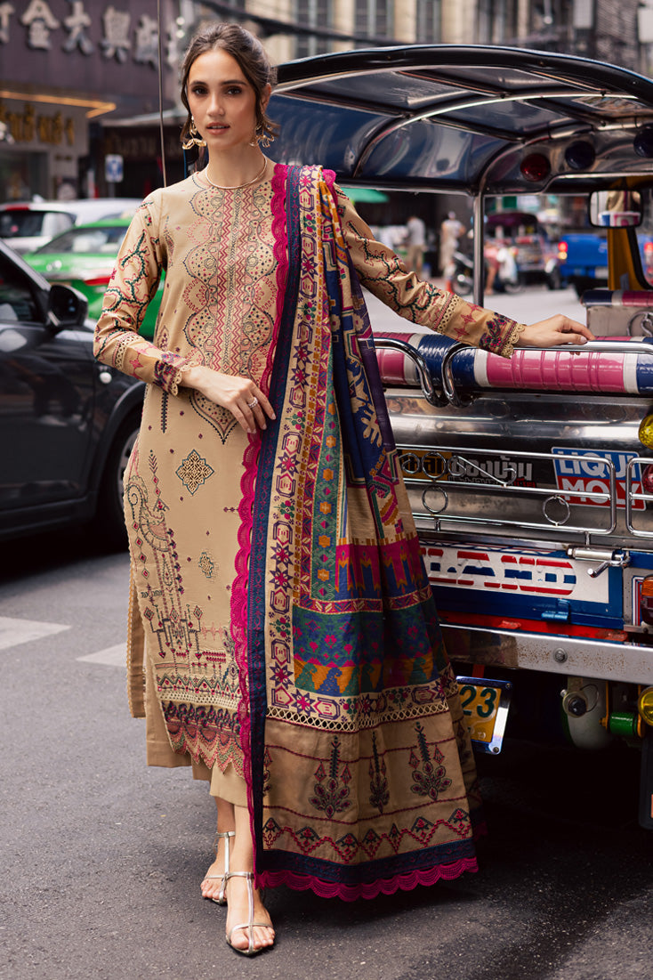 Marjjan | Carnation Lawn | MBL-13 B (BEIGE)