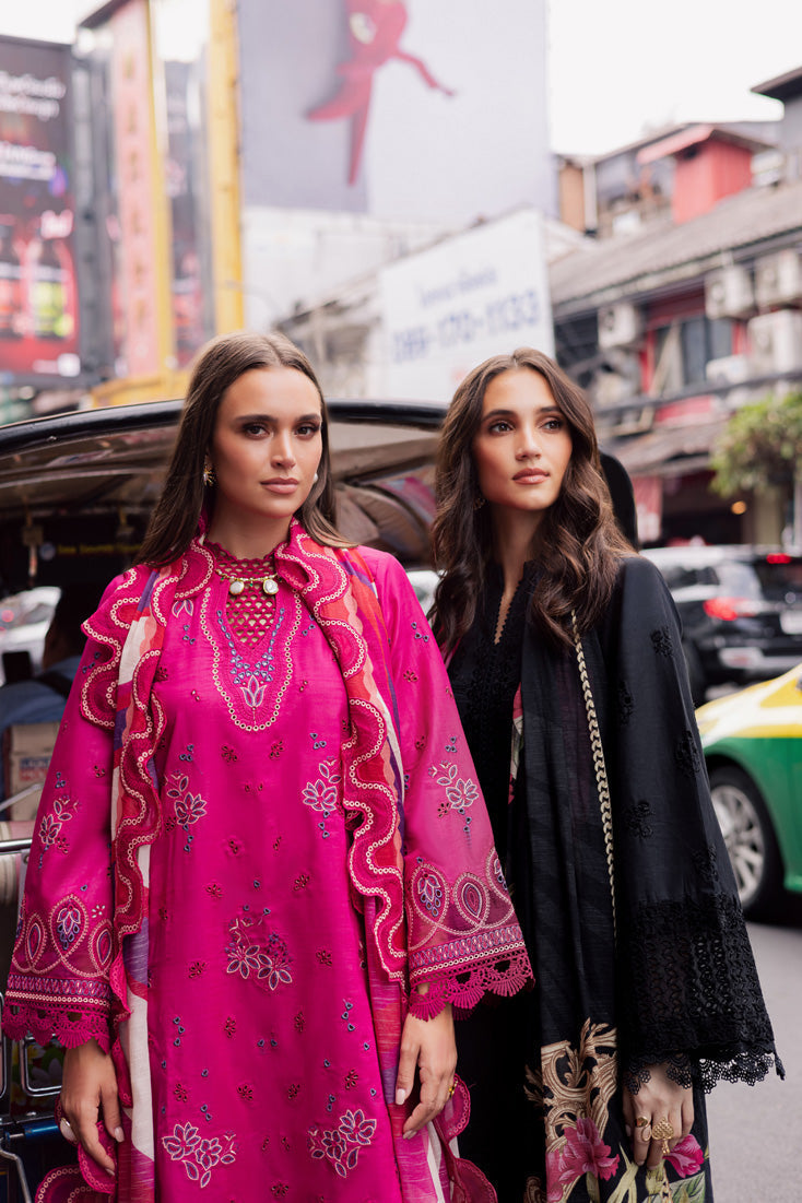 Marjjan | Carnation Lawn | MBL-17 B (HOT PINK)