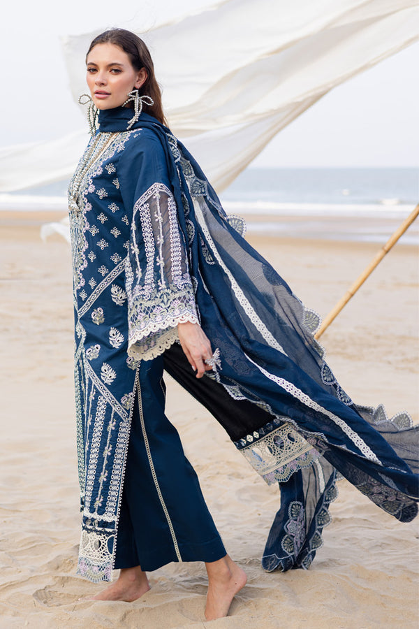 Marjjan | Mavi Lawn | MLL-19 A (TEAL BLUE)