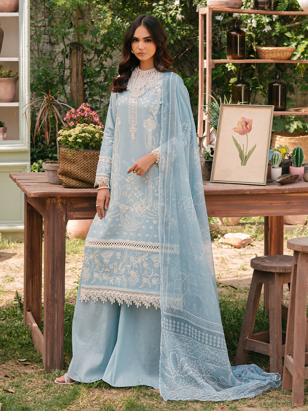Mahnur | Masakali Luxury Lawn 24 | MK 02 - A