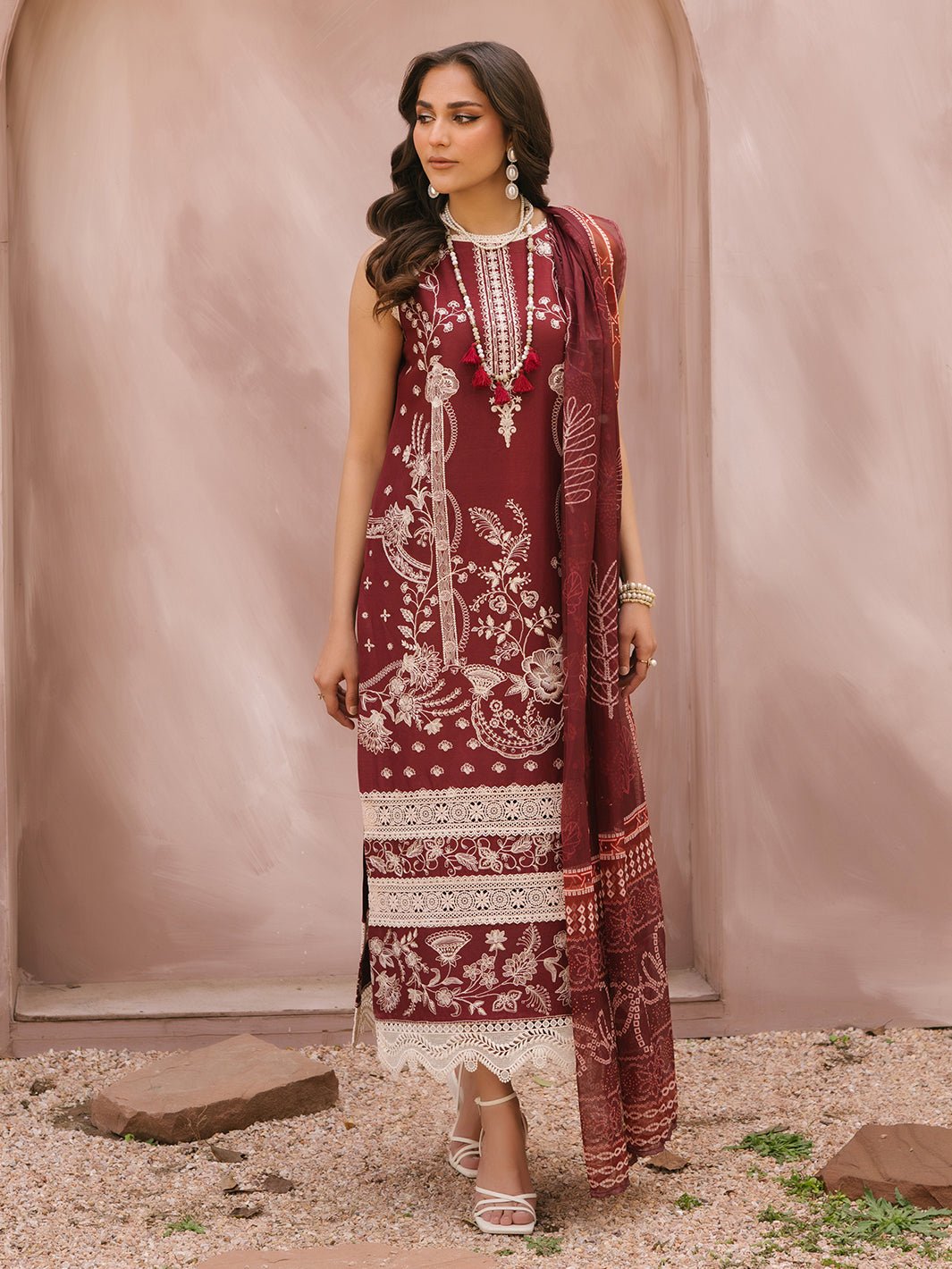 Mahnur | Masakali Luxury Lawn 24 | MK 02 - B