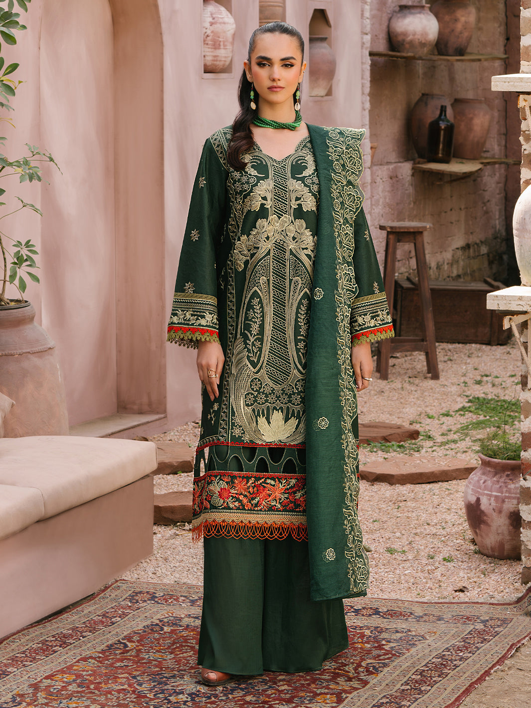 Mahnur | Masakali Luxury Lawn 24 | MK 04 - B