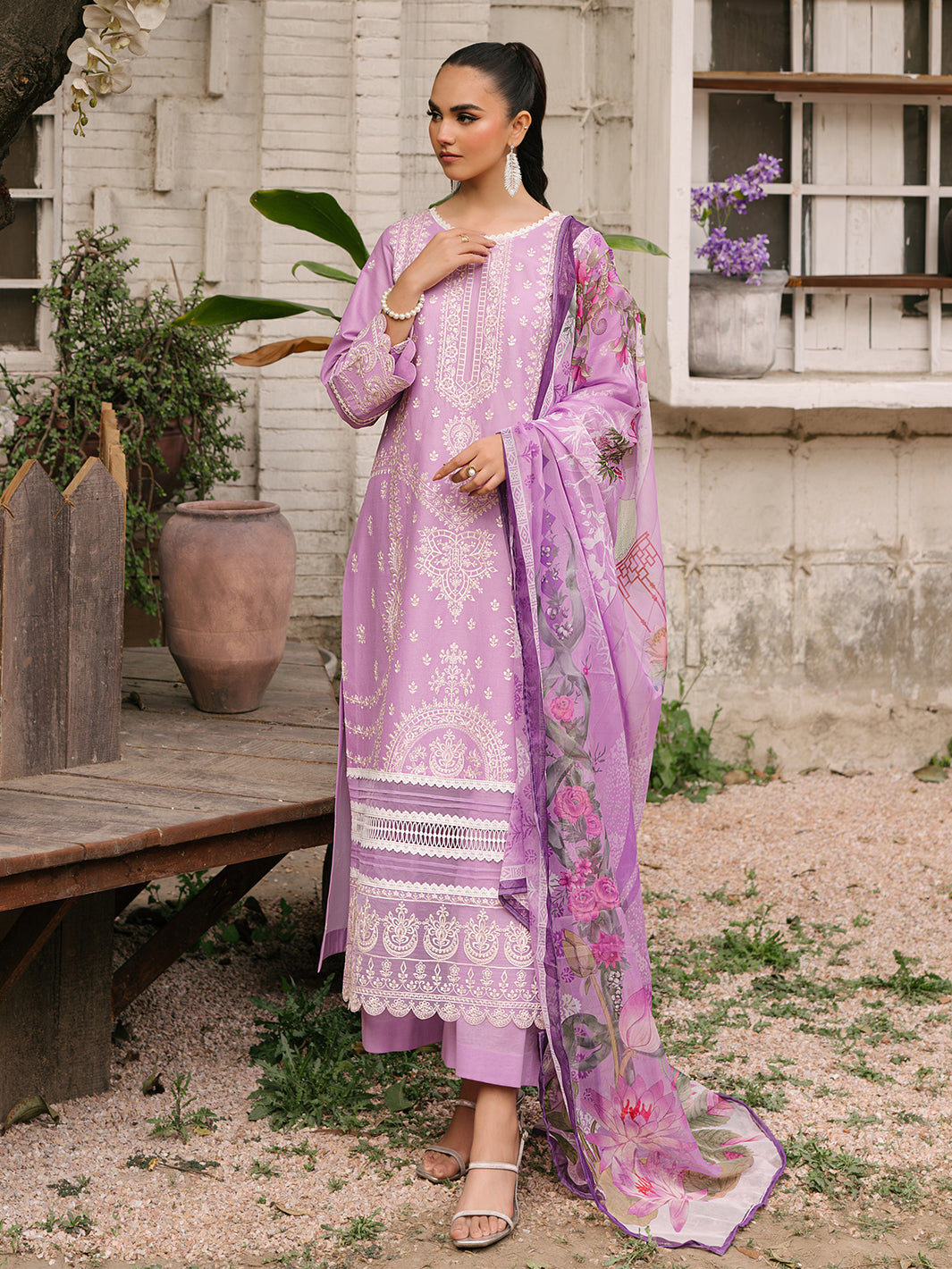 Mahnur | Masakali Luxury Lawn 24 | MK 05 - B