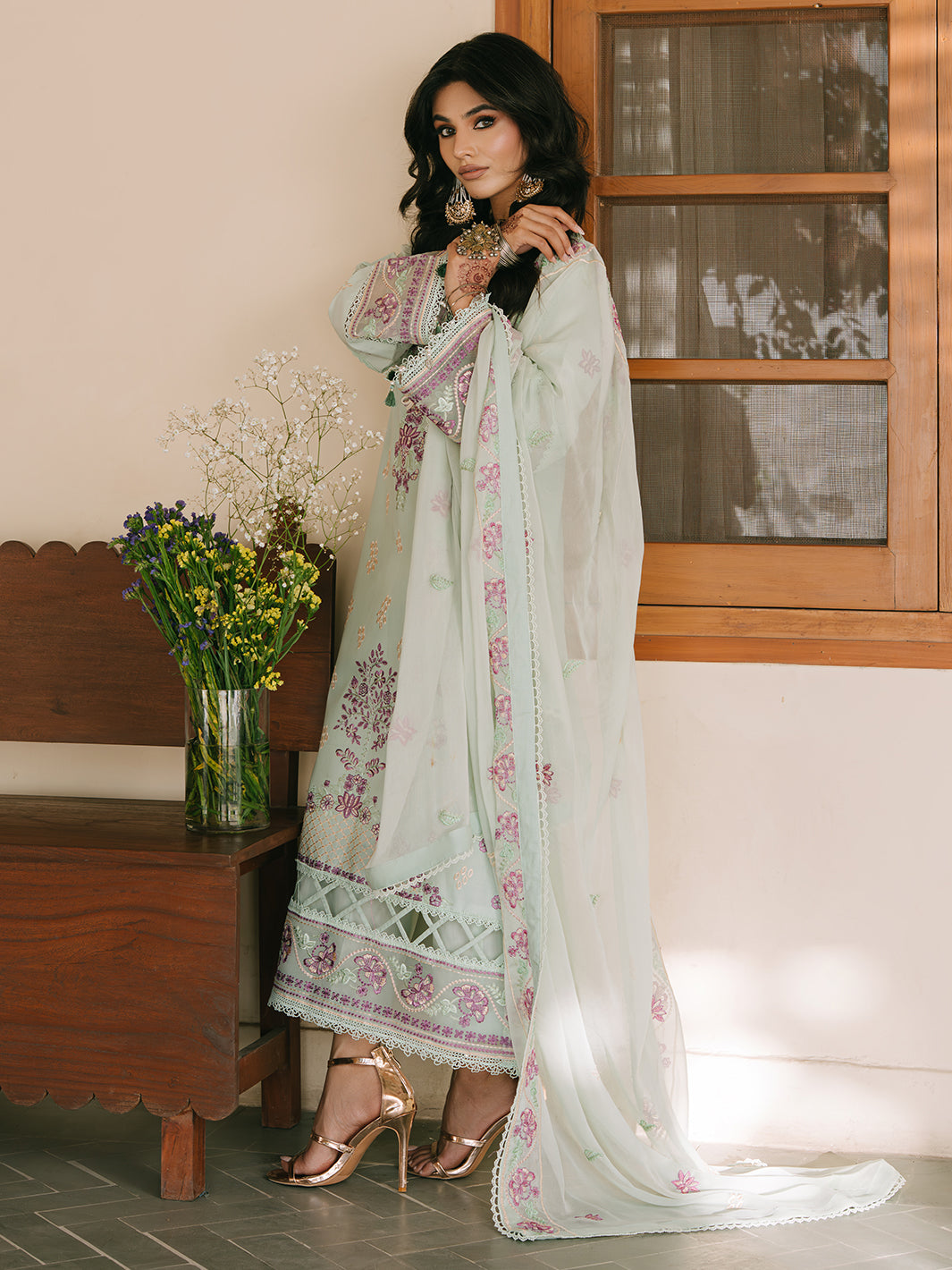 Mahnur | Shanaya Luxury Lawn 25 | Hooriya