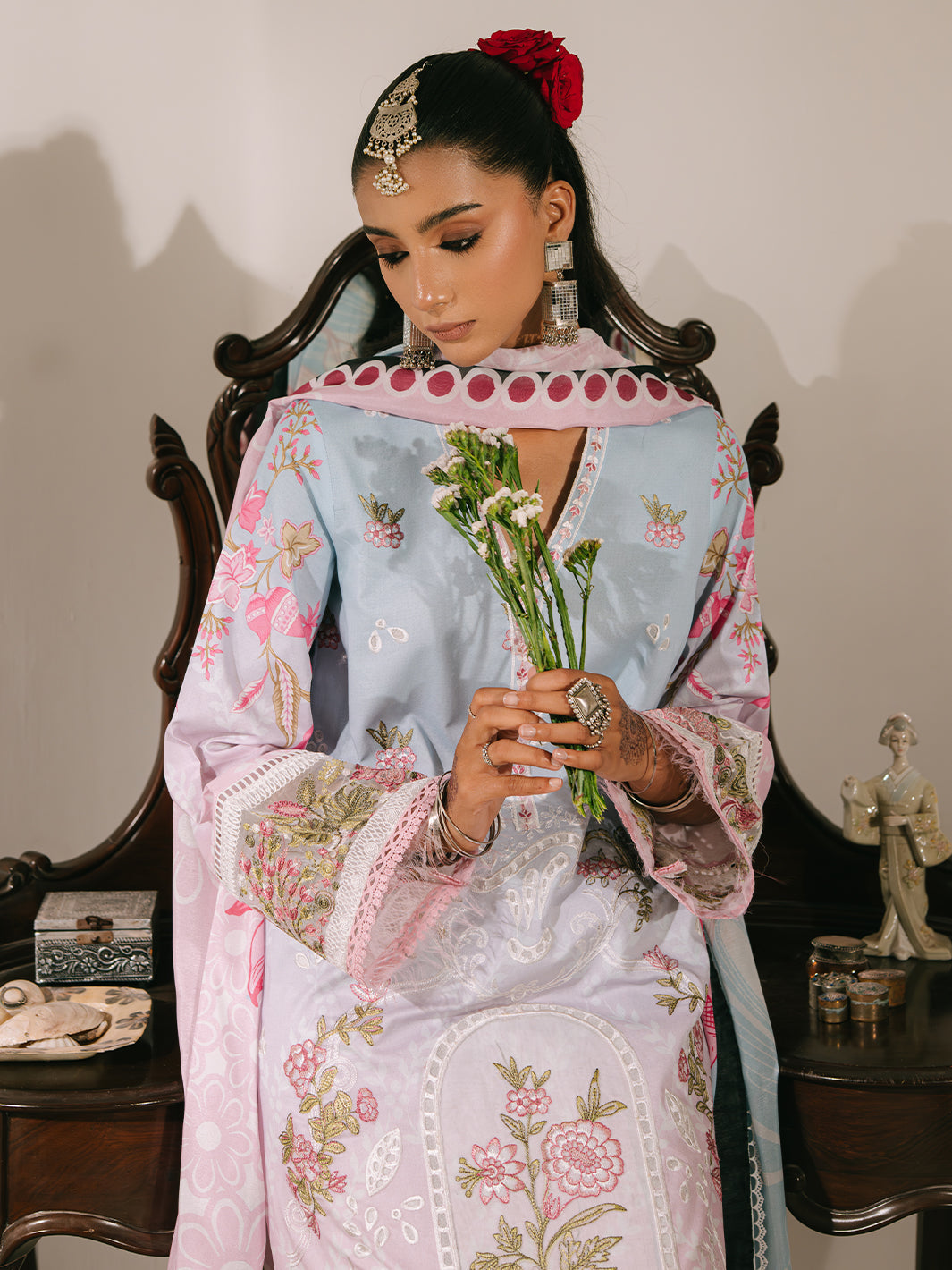 Mahnur | Shanaya Luxury Lawn 25 | Abeer