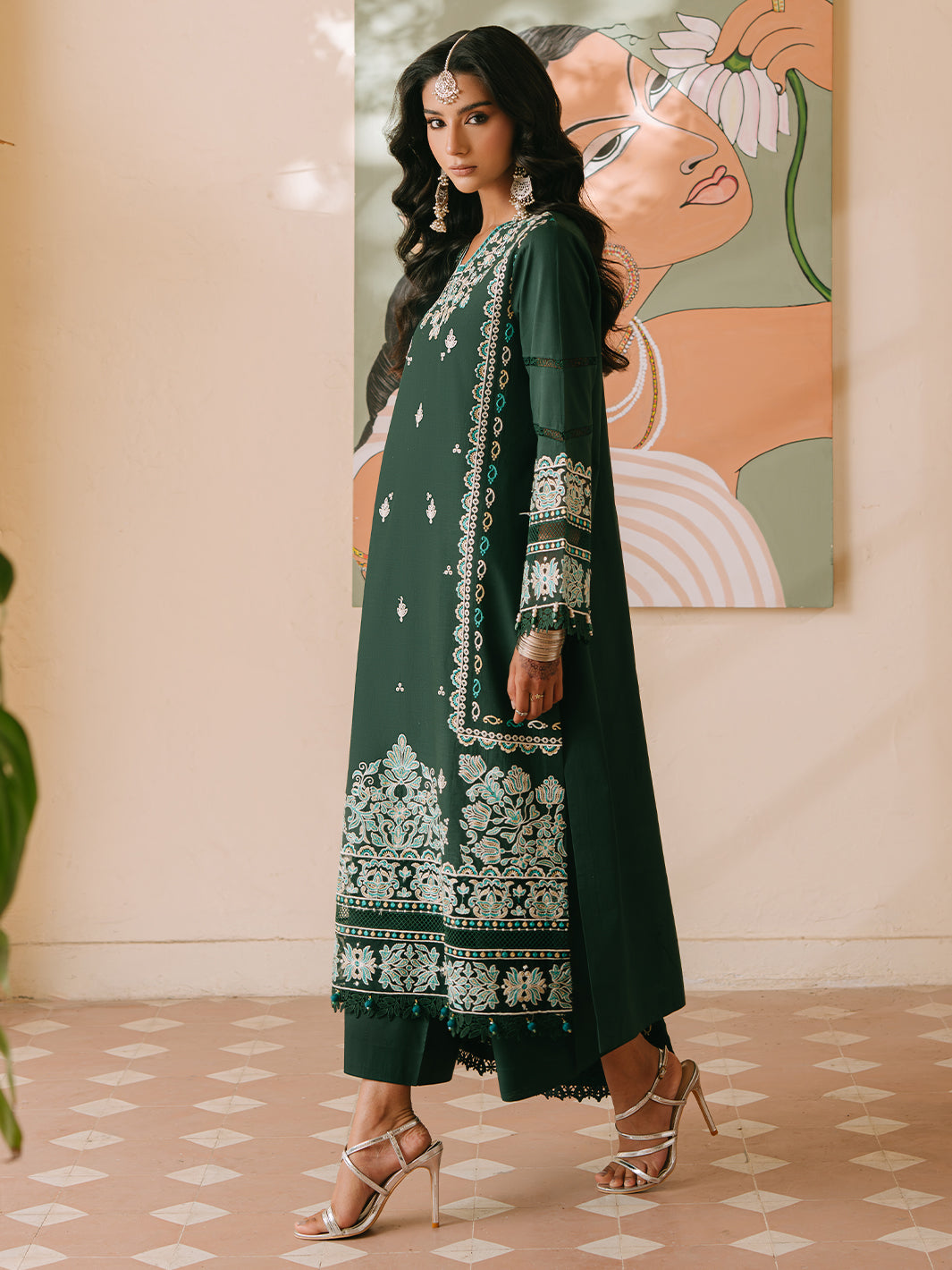 Mahnur | Shanaya Luxury Lawn 25 | Siyahgul