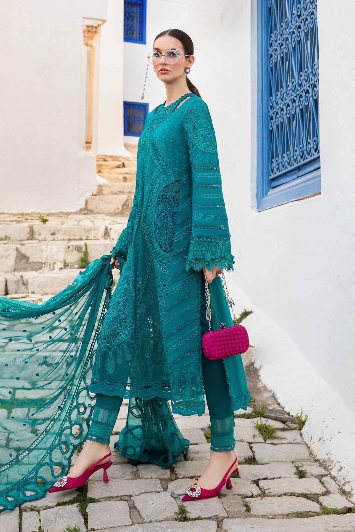 Maria B | Voyage a' Luxe Lawn | D-2402-A