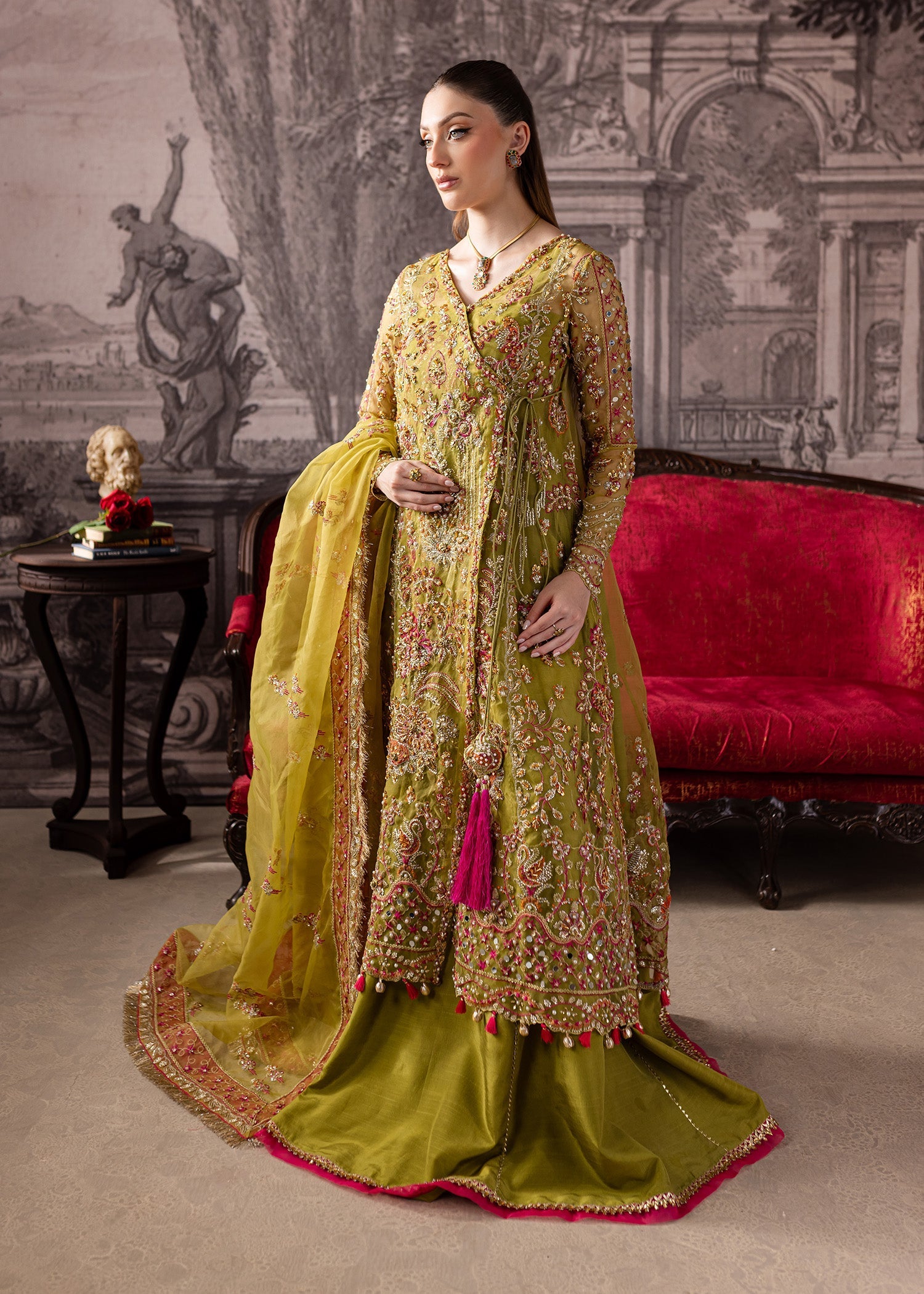 Maria Osama Khan | Mystara Wedding Festive |  Noir