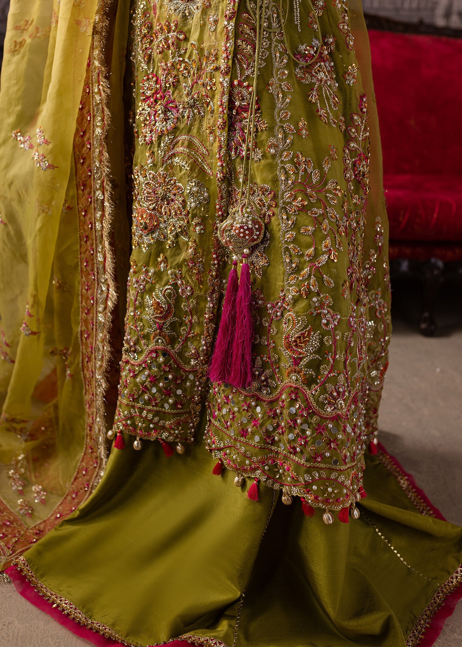 Maria Osama Khan | Mystara Wedding Festive |  Noir