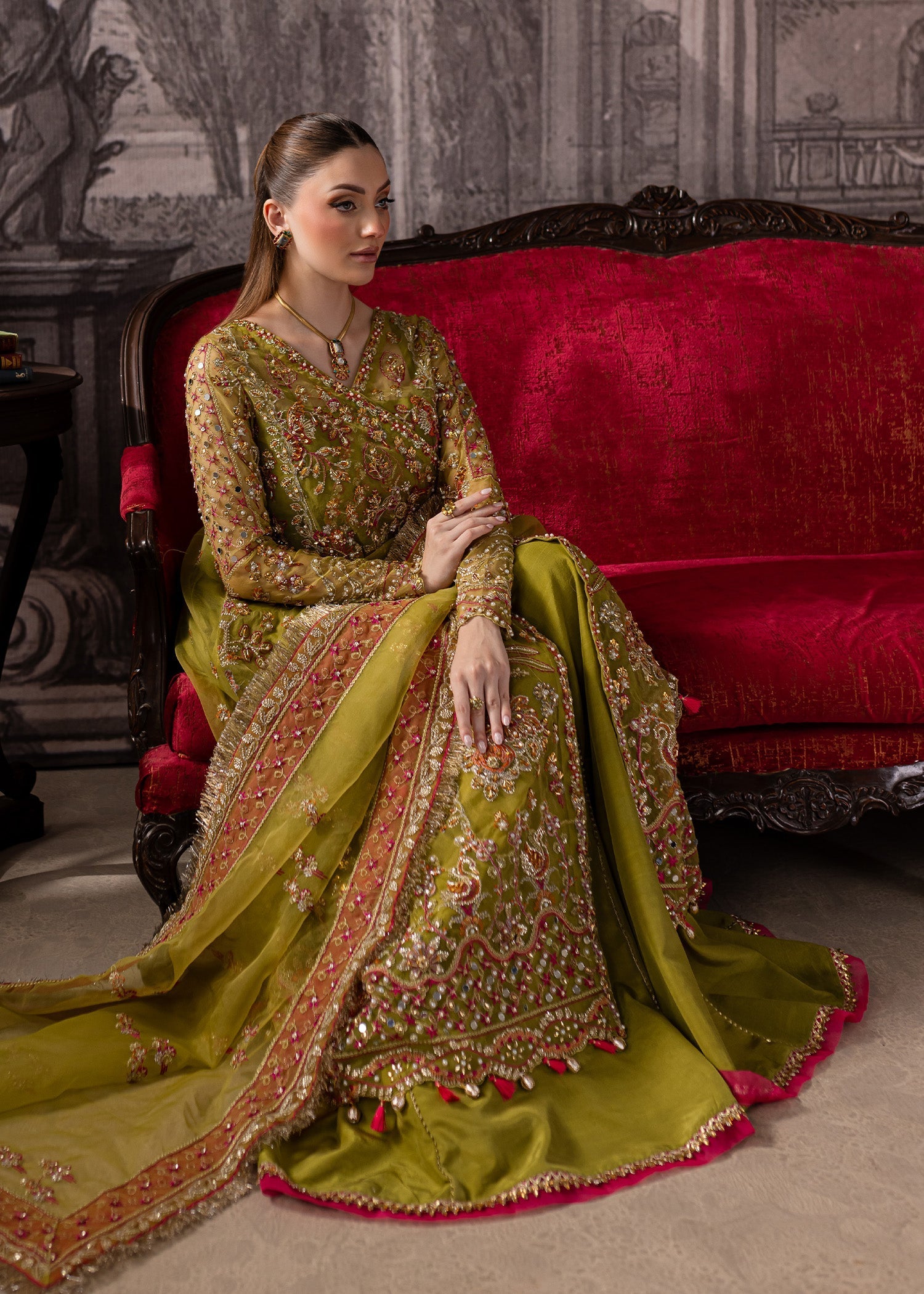 Maria Osama Khan | Mystara Wedding Festive |  Noir