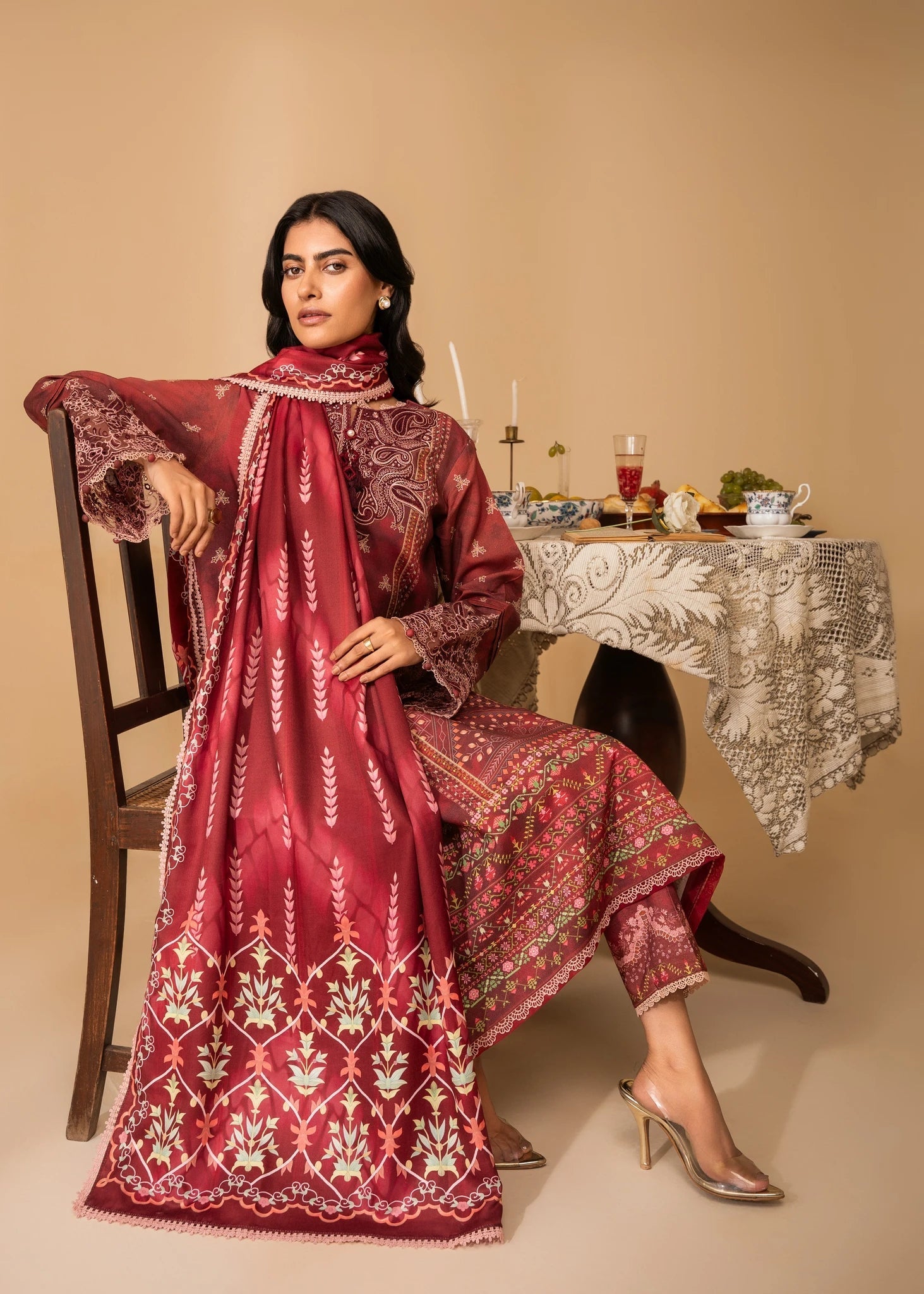 Aabyaan | Izabel Prints Linen Edit 24 | TAHLIA (AZ-09)