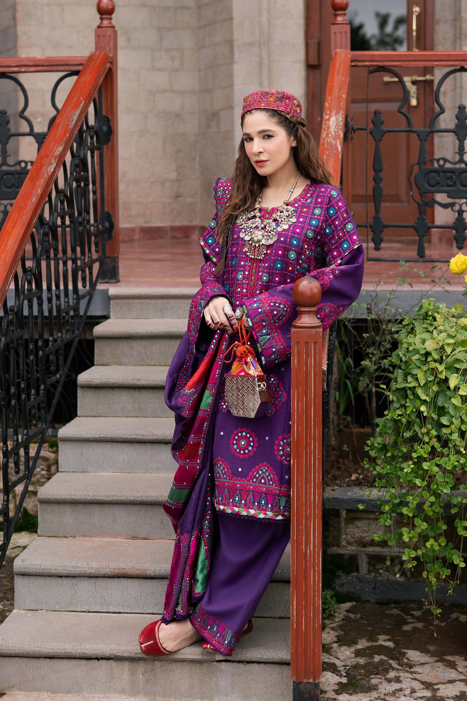 Maryam Hussain | Silk Edit |  Plum
