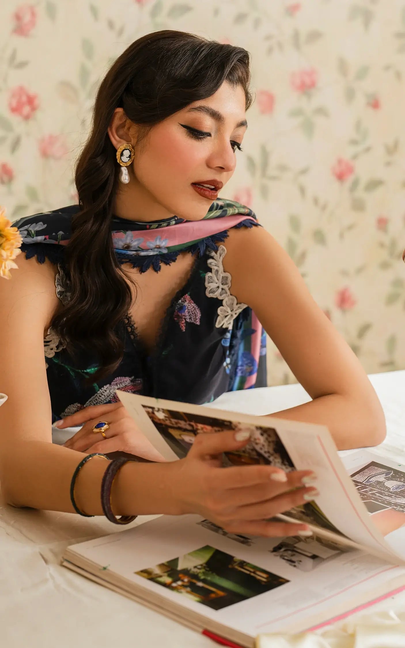 Asifa and Nabeel | Meraki Vintage 25 | Mehtab (MVL25-10)