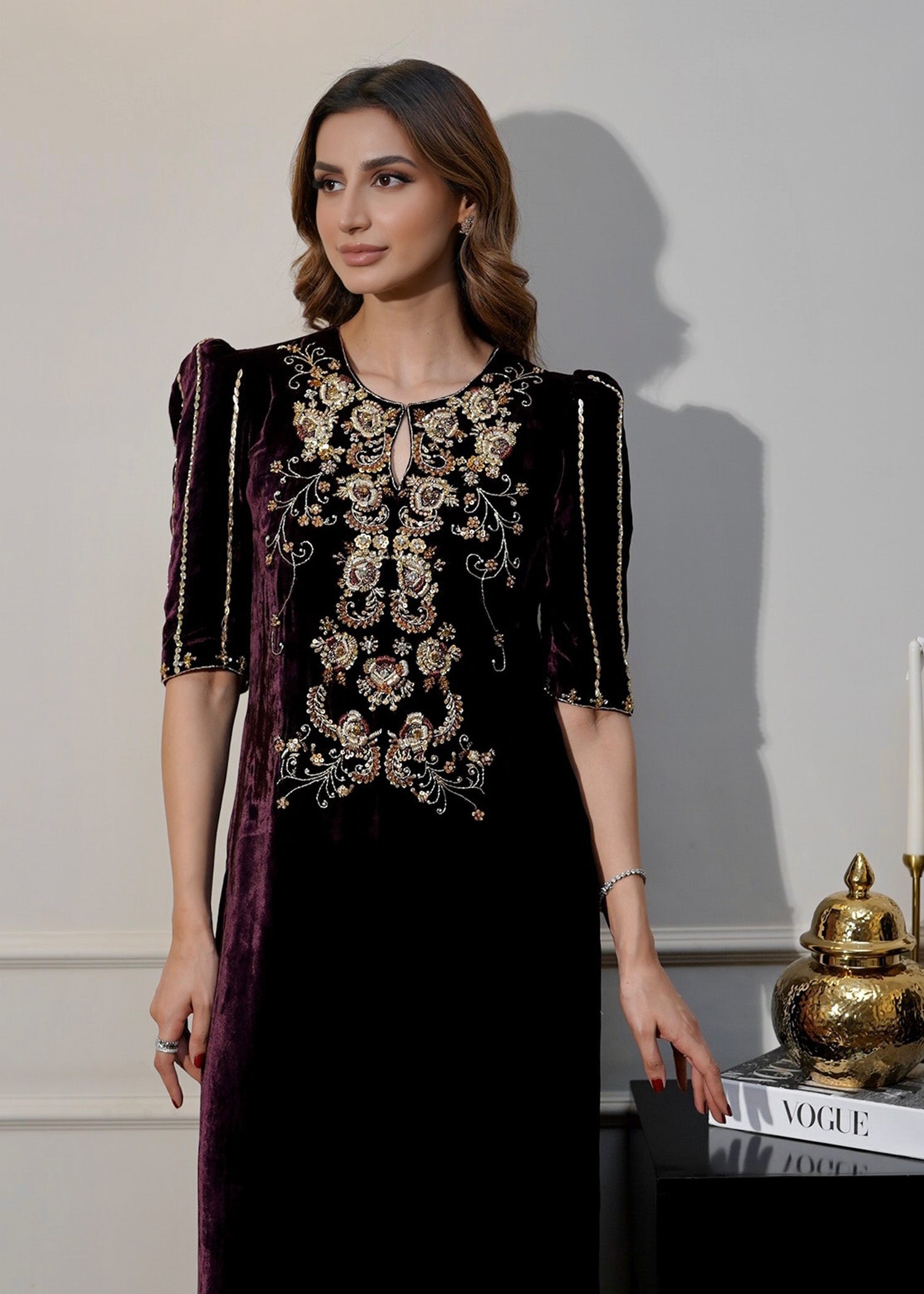 Mahum Asad | Voila Velvets | Jade