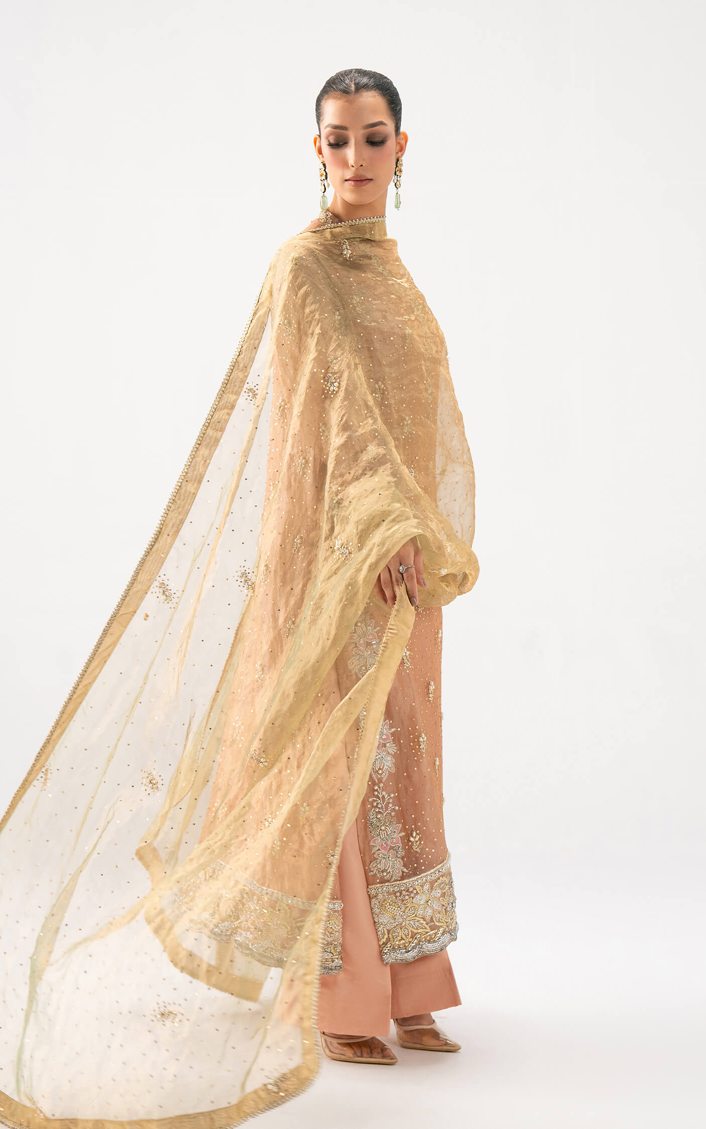 Asifa and Nabeel | Lyle Luxury Formals 25 | Peach Aura