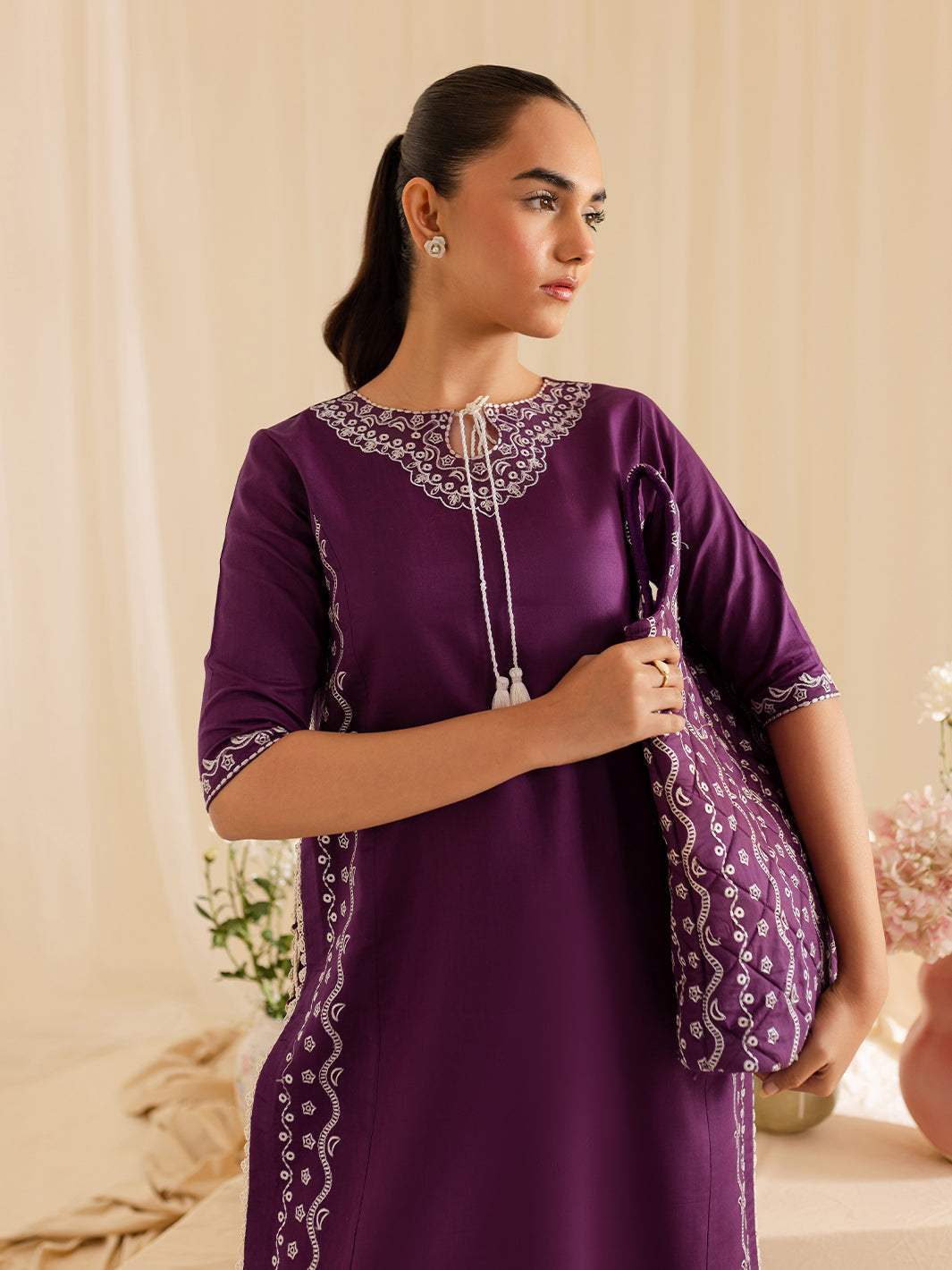 Mahnur | Petal Whispers Lawn Pret | Petalina