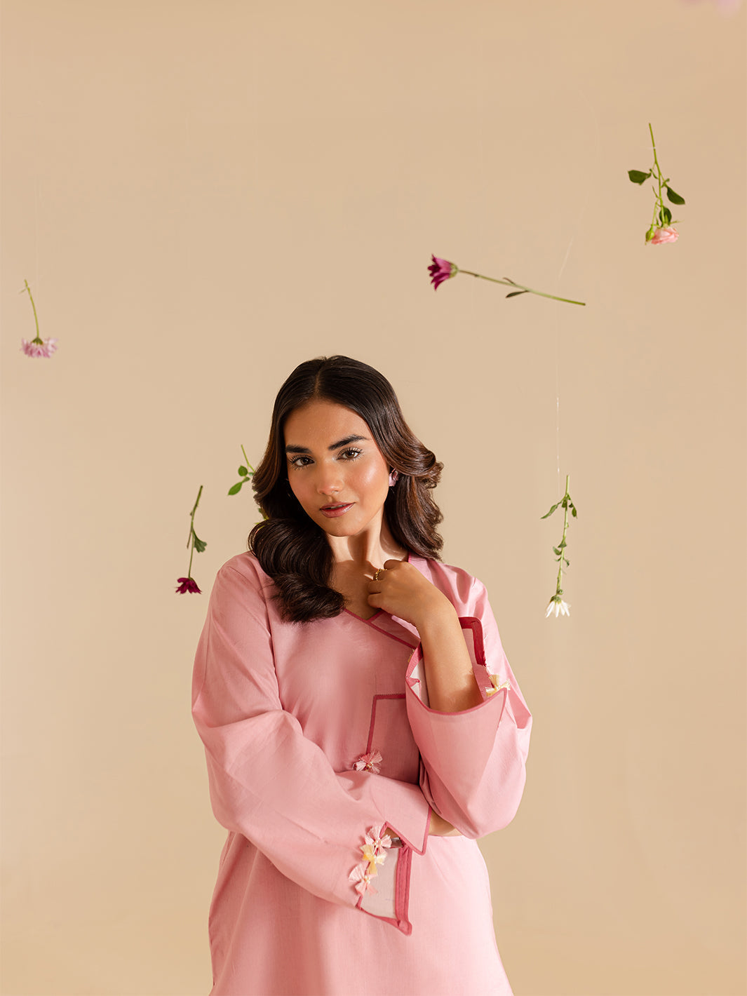 Mahnur | Petal Whispers Lawn Pret | Primrose