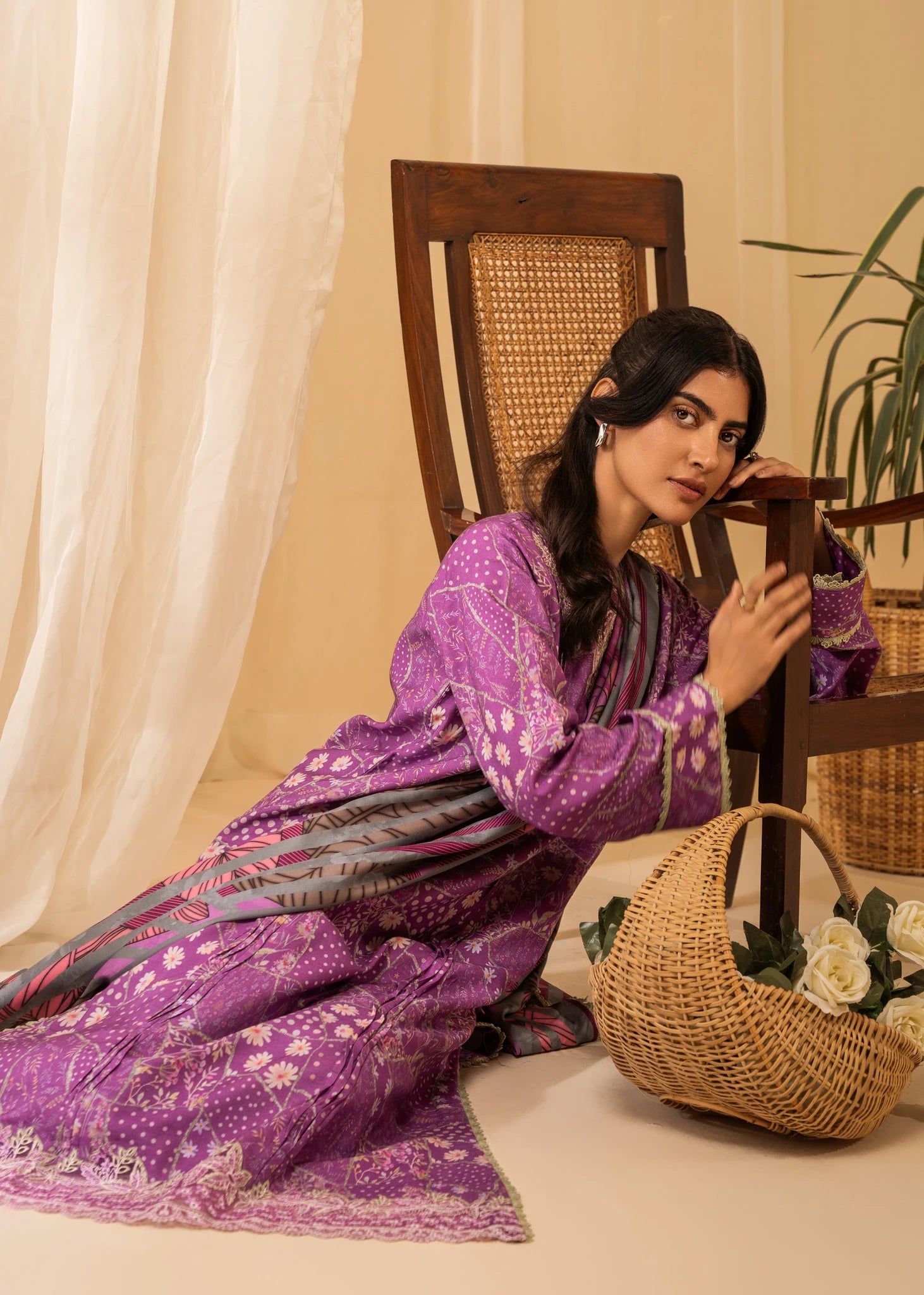 Aabyaan | Izabel Prints Linen Edit 24 | SABRINA (AZ-02)